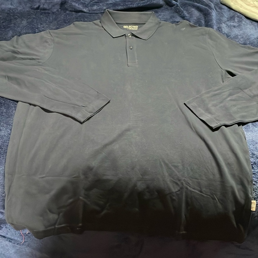Men’s 2XL Selected Homme long sleeve collared shirt